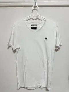 Abercrombie & Fitch Vネック Tシャツ ホワイトのサムネイル