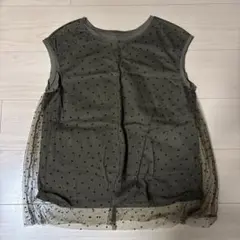 NOLLEY'S ドット柄 半袖トップス 36のサムネイル