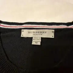 ★極美品★Burberry❤️半袖ニットブラックMサイズ着用数回のみのサムネイル