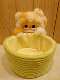 BABY THREE　 ぬいぐるみ付き収納バスケット