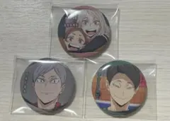 【ハイキュー 缶バッジ】 灰羽リエーフ 大将優 灰羽アリサ 山本あかね