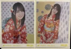 賀喜遥香 浴衣 生写真 2022 Jury Ⅱ 座りヨリ・チュウ