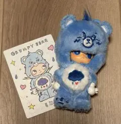 Zsiga×Care Bearsシリーズ GrumpyBear ブルー