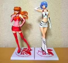 エヴァンゲリオン レーシング プレミアム フィギュア アスカ 綾波レイ