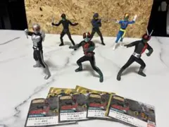 仮面ライダー 〜怪異！蜂女編〜ガチャポンHGシリーズ全6種コンプリート