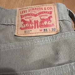 ★LEVI STRAUSS & CO. 511 W31 L32 コーデュロイ★