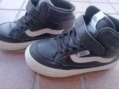 VANS ハイカットスニーカー ブラック/ホワイト　20㌢　男の子　女の子　兼用