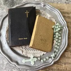 出品8月23日まで】アンティーク 1889年 祈祷書 クリスチャン