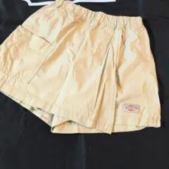 Dickies キッズ ラップキュロット ベージュ 140 ブリーズコラボ