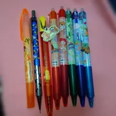ディズニーキャラクター ペン 8本セット