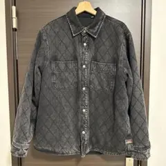 【美品 M】ステューシー コーデュロイ キルティング オーバーシャツ ジャケット 美品 M】ステューシー コーデュロイ キルティング オーバー