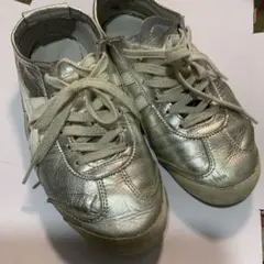 レア オニツカタイガー サンダル メキシコ66 サボ 27 シルバー Y1906