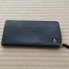 Munsingwear マンシングウェア 長財布 ラウンドファスナー ネイビー