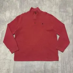 90s Ralph Lauren ラルフローレン　ハーフジップ　セーター　ニット