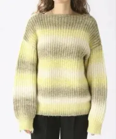 グラデーションニット ニット