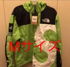 supreme ノースフェイス Sロゴ マウンテンジャケット グリーン M