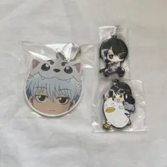 銀魂　グッズ　まとめ売り　けもみみアクリルキーホルダー　ラバーマスコット