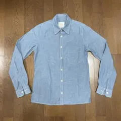 極美品 TOUJOURS シャンブレー ワークシャツ サイズ2のサムネイル