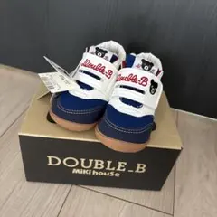 新品タグ付きdouble.B ダブルビー　12.5cm スニーカー　　ミキハウス