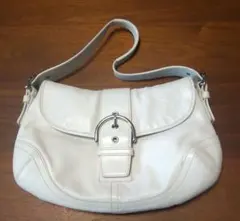COACH コーチソーホーワンショルダーバッグレザー白 2026年最新】Yahoo!オークション -コーチ(coach)sohoの中古品・新品