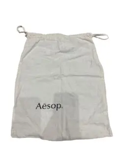 Aésop リネン ショップ袋 ベージュ 約30cm x 40cm