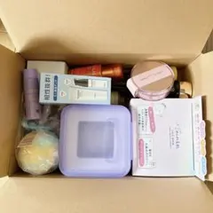 ほぼ未使用　まとめ売り　シートマスク　美容液　クリーム　パウダー　パフ