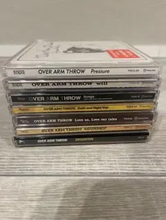 【まとめ売り】OVER ARM THROW CD7枚セット