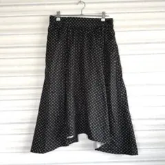 匿名配送！earth music&ecologyドット柄フレアスカート