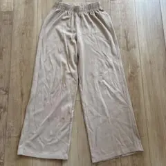 ZARA キッズ 150 ベージュ ワイドパンツ 12-13歳