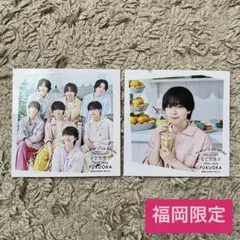 【福岡限定】ファミクラストア なにわ男子 ましかくフォト Summer Day