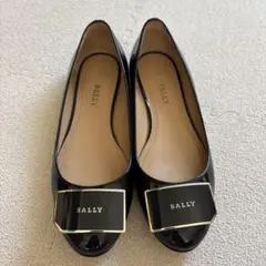 BALLY 黒 フラットシューズ 36
