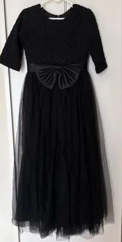 キッズドレス160★マキシ丈★発表会のサムネイル
