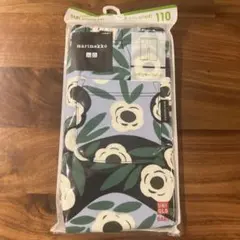 新品 ユニクロ marimekko レギンス 110 マリメッコ 7分丈　花柄