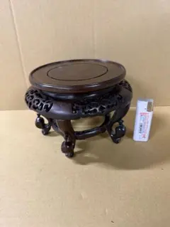 「L340」長期保管品 唐木 花台 盆栽台 飾り台 茶道具 L340」長期保管品 唐木 花台 盆栽台 飾り台 茶道具 - メルカリ