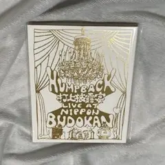 HUMP BACK LIVE AT NIPPON BUDOKAN【美品】