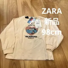 ZARA ベビー 新品 カーズ ロンTシャツ 98ディズニー ピクサー
