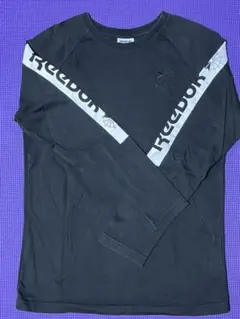 値下げ❤️Reebok ブラック 長袖Tシャツ Sサイズ ロンT lesmills