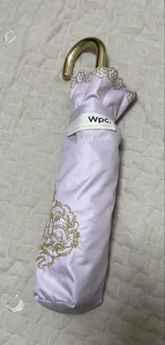 Wpc. 遮光刺しゅう 晴雨兼用 折り畳み傘 日傘 雨傘 ラプンツェル パープルのサムネイル
