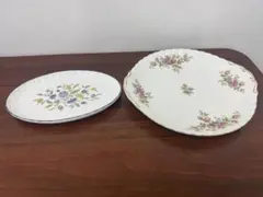 ロイヤルアルバート モスローズ 大皿英国製、MINTON ミントン ハドンホールのサムネイル