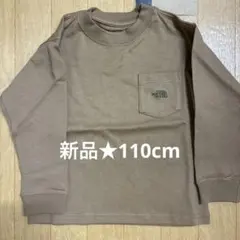 THE NORTH FACE 長袖ポケットTシャツ 110cm 新品