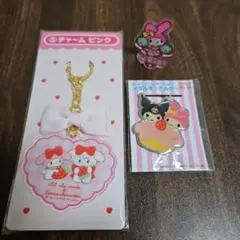 Lil a la mode サンリオ 当たりくじ チャーム ピンク　mikko