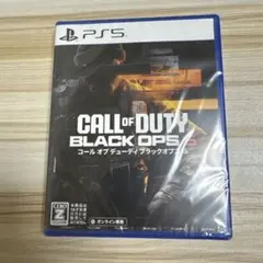 【新品未開封】PS5 Call of Duty: Black Ops 6