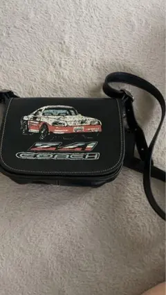COACH Z41 グラフィック ショルダーバッグ ブラックのサムネイル