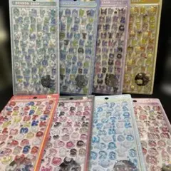 正規品サンリオ ボンボンドロップシール moji 全8種類セット