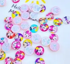 未使用　ミッキー　ミニー　スモール　カボション