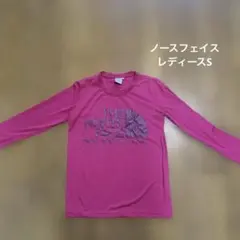 THE NORTH FACE ピンク ロングスリーブTシャツ S