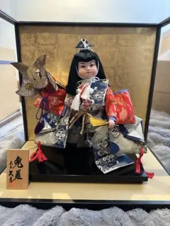 値下げ] 50年前の5月人形 兜差 峰徳作 端午の節句 武者人形 - メルカリ