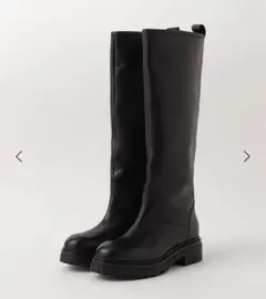 ＜CORSO ROMA 9＞United Arrowdレザー ロングブーツ 36