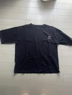 LAKOLE STABILITY Tシャツ ブラック 刺繍ロゴ メンズ