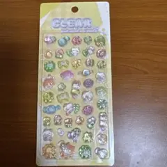 【新品】クリアぷくぷくキャンディシール ネコ